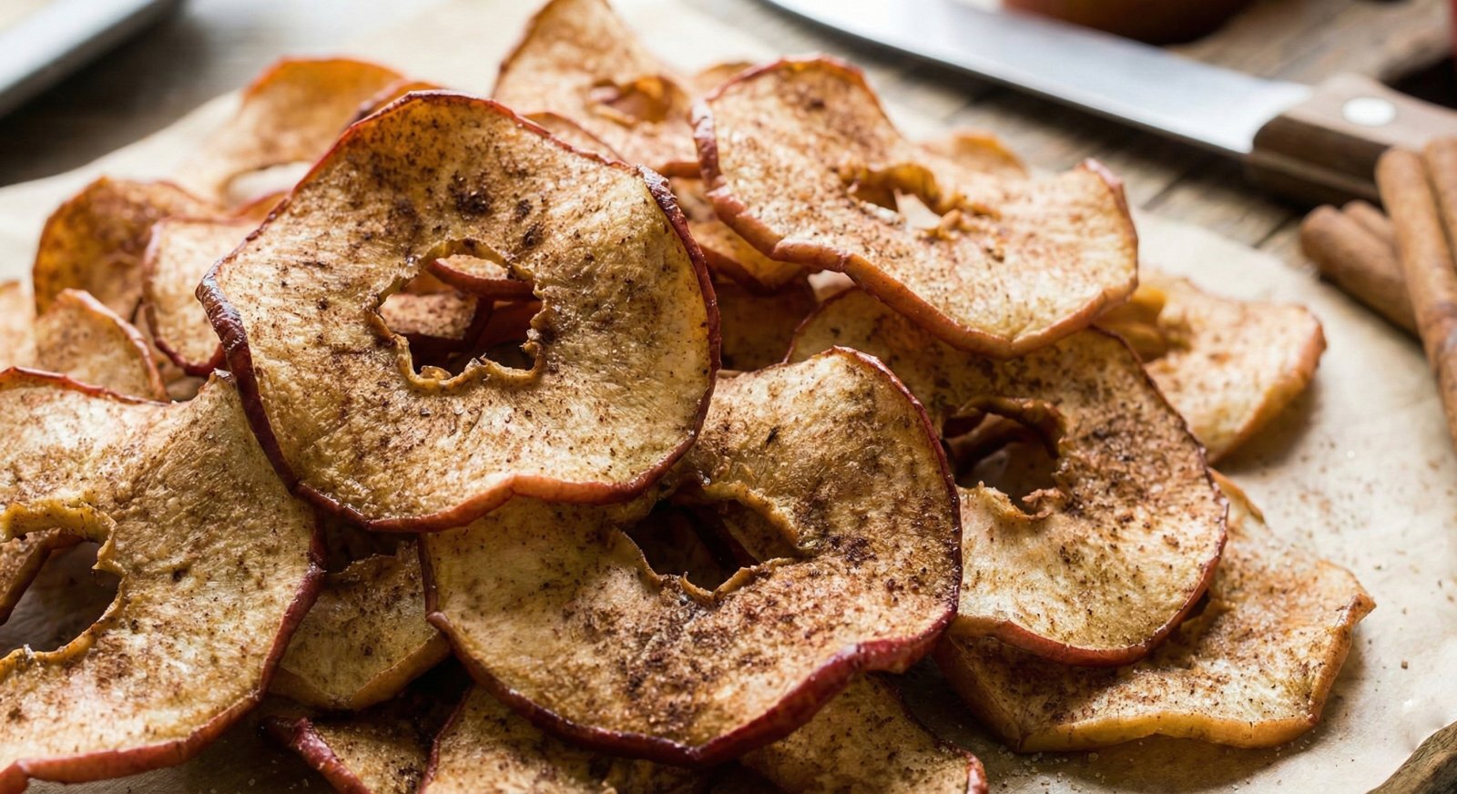 りんごチップス皿